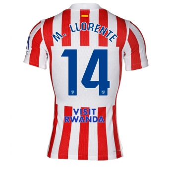 Billige Fotballdrakt Atletico Madrid Marcos Llorente #14 Replika Hjemmedrakt 2025-26 Kortermet